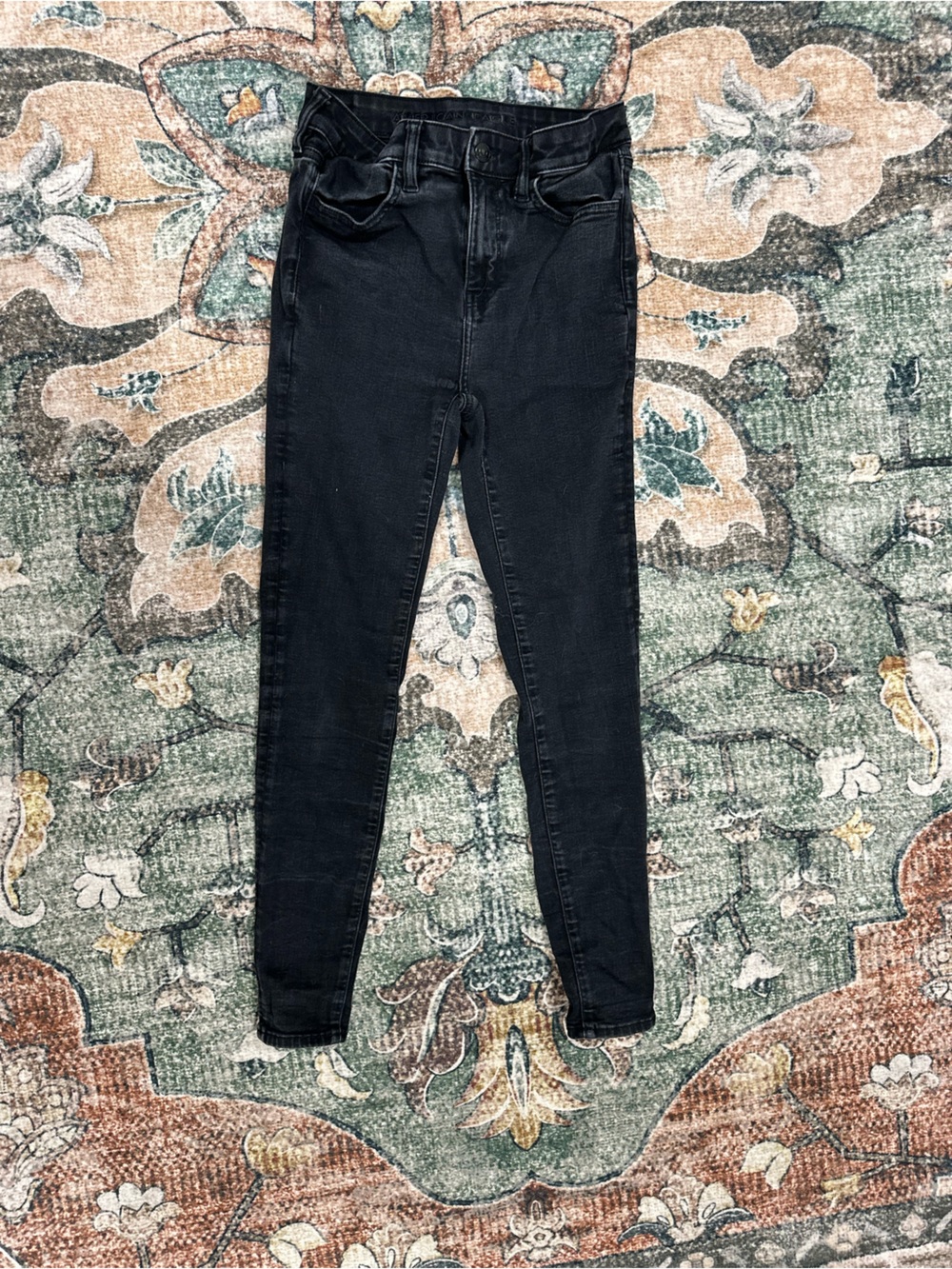 American Eagle Outfitters Women's Black Skinny Jeans